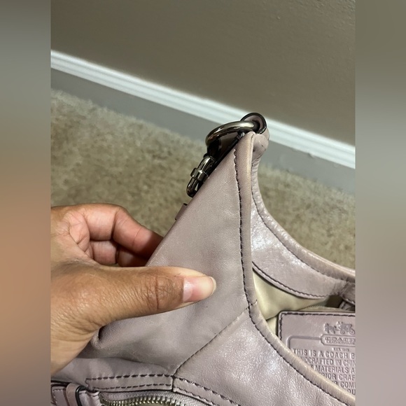 Coach madison Maggie 16503 light lavender baby pink shoulder bag - Picture 10 of 16